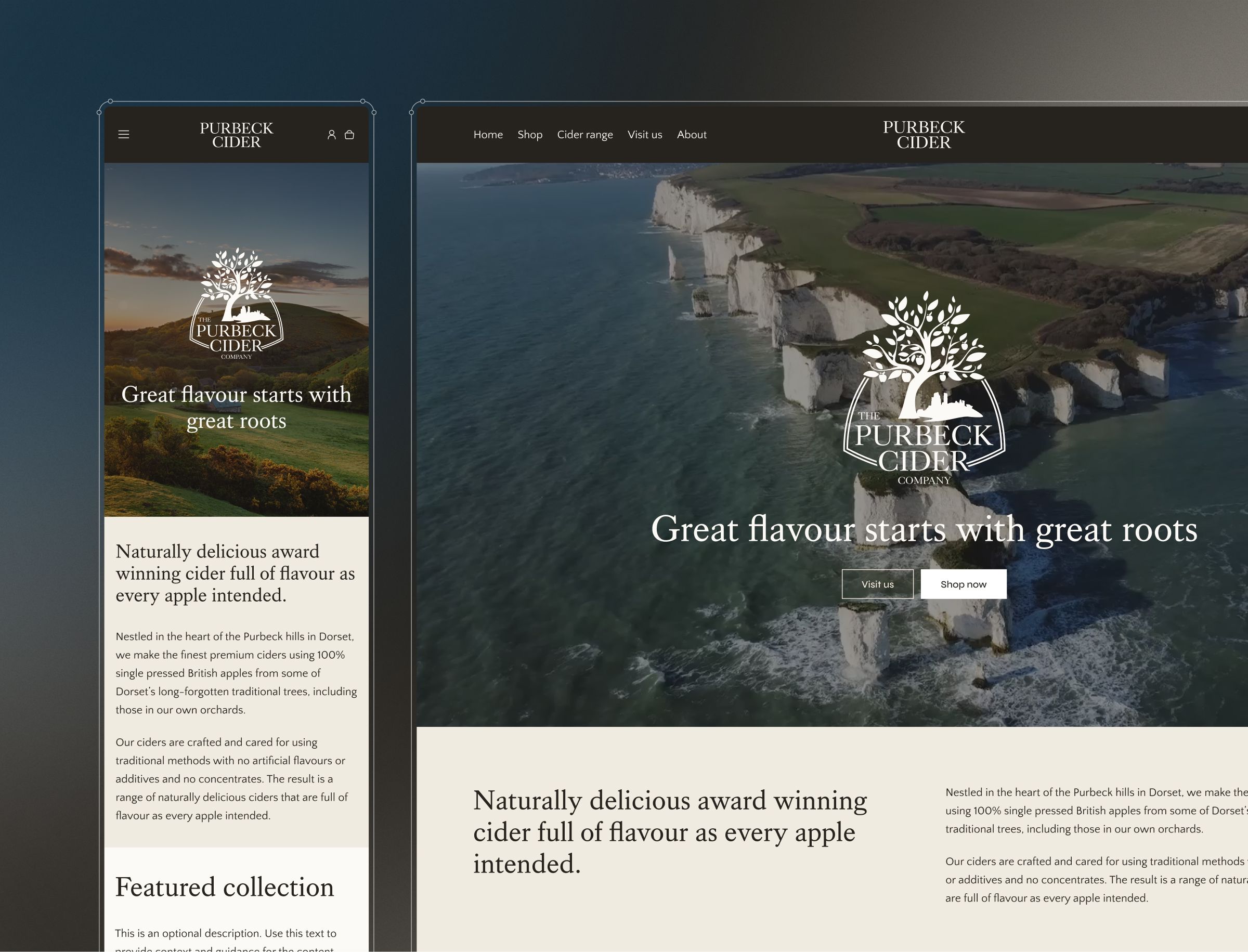 Purbeck Cider Design
